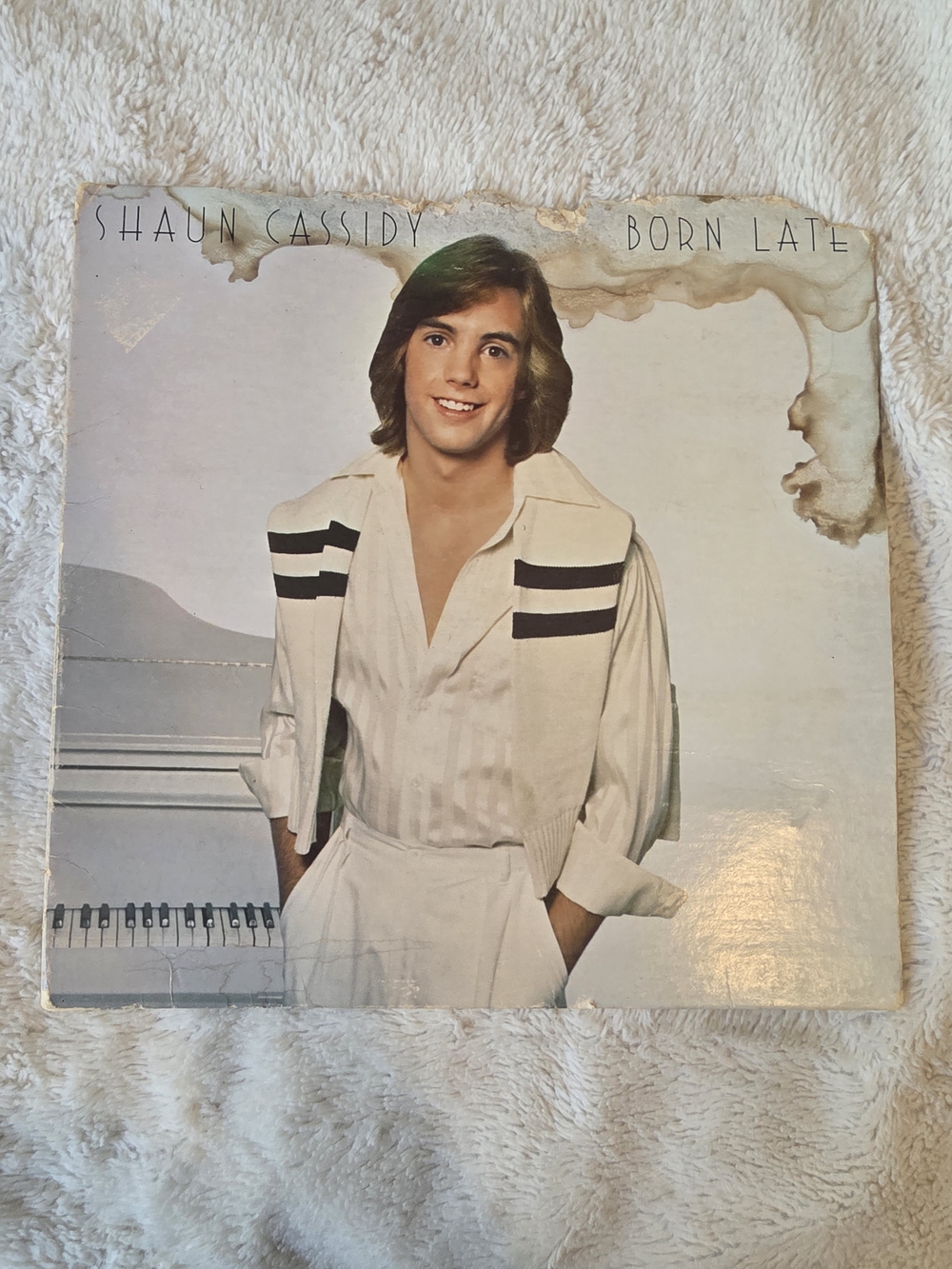 SHAUN CASSIDY Born Late Warner Bros. BSK 3126 1977 12" Black Vinyl LP